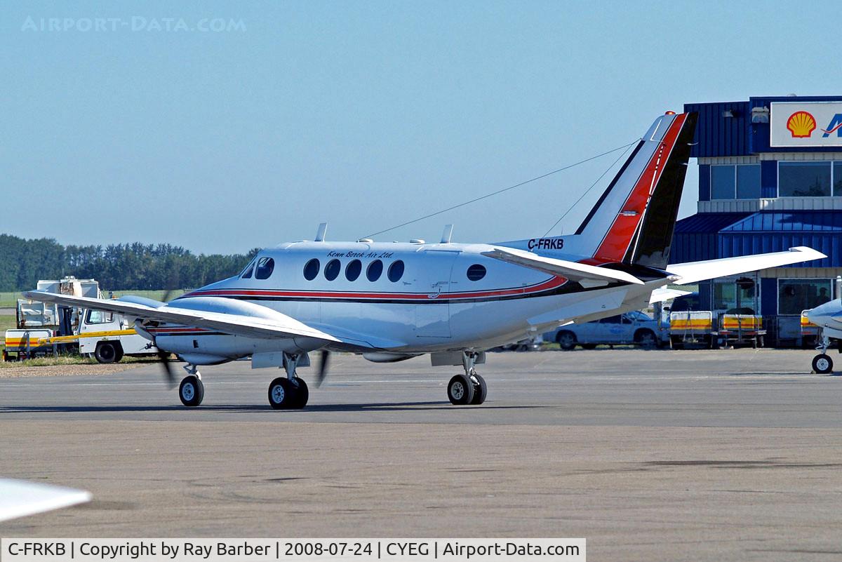C-FRKB, 1970 Beech 100 King Air C/N B-72, Beech 100 King Air [B-72] (Kenn Borek Air) Edmonton-International~C 24/07/2008