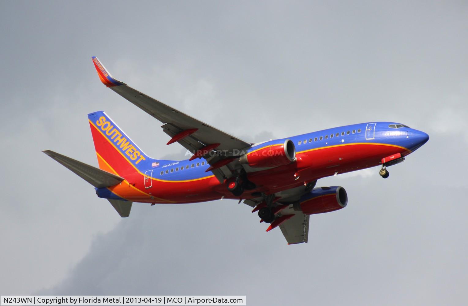 N243WN, 2006 Boeing 737-7H4 C/N 34863, Southwest 737-700