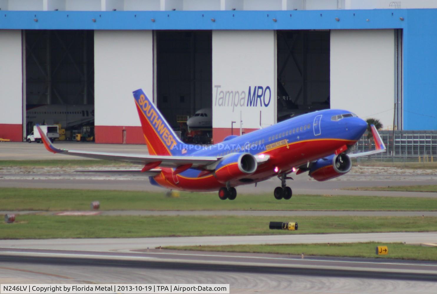 N246LV, 2006 Boeing 737-7H4 C/N 32507, Southwest 737-700