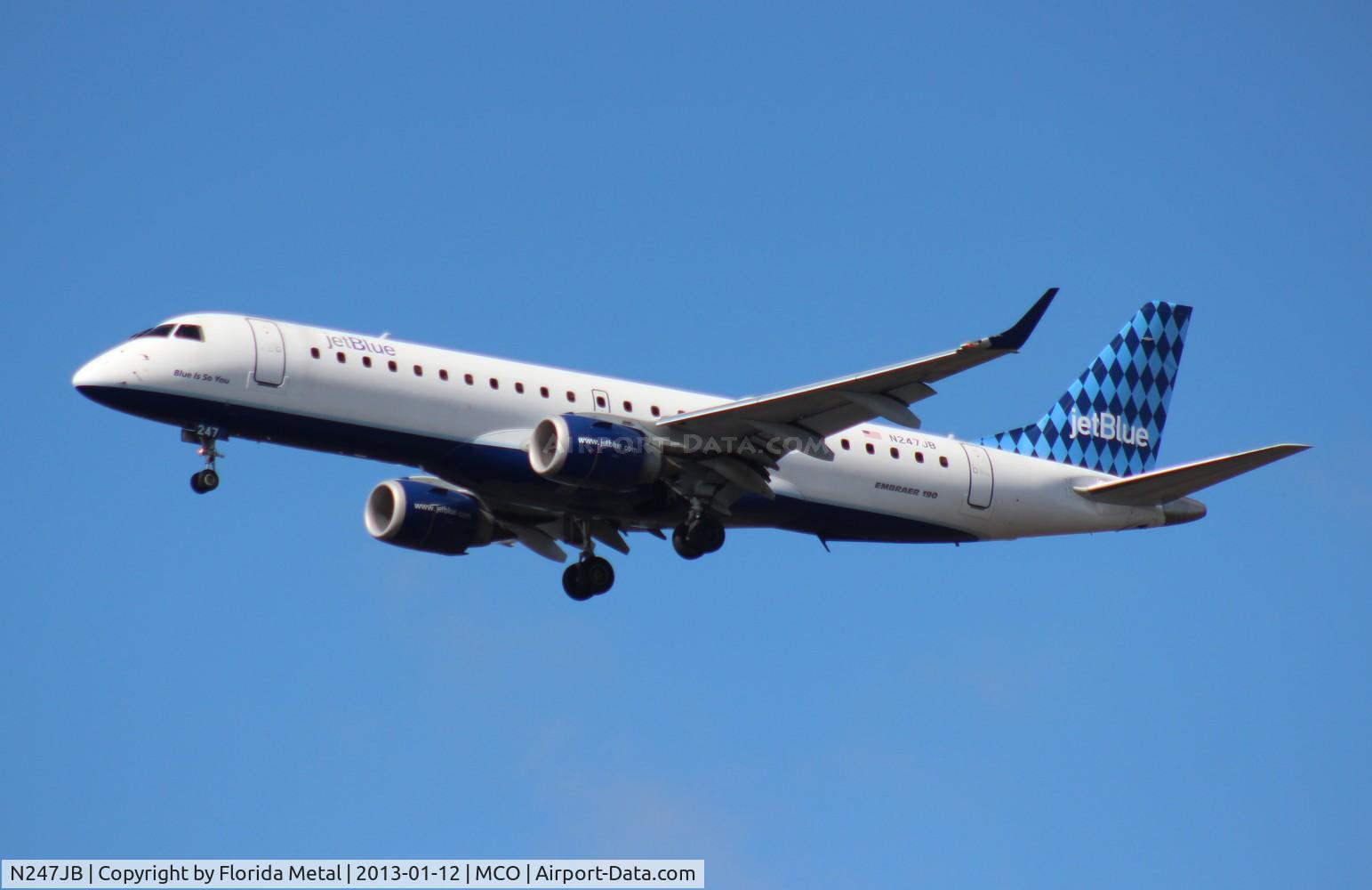 N247JB, 2006 Embraer 190AR (ERJ-190-100IGW) C/N 19000042, Jet Blue E190