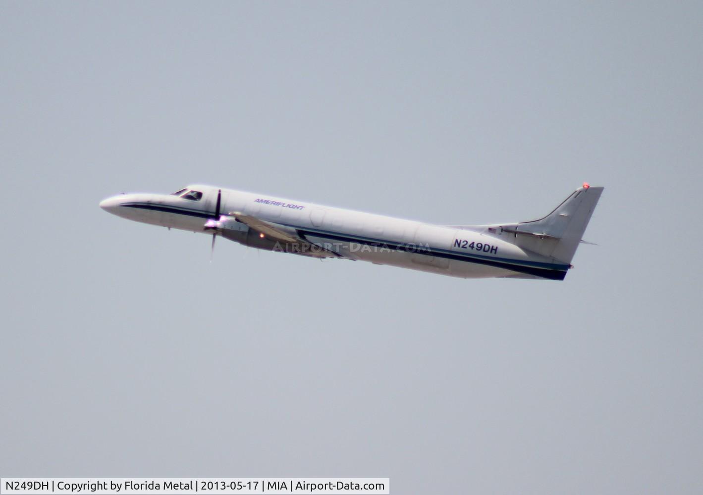 N249DH, 1985 Swearingen SA227-AT C/N AT-631B, Ameriflight Metro III