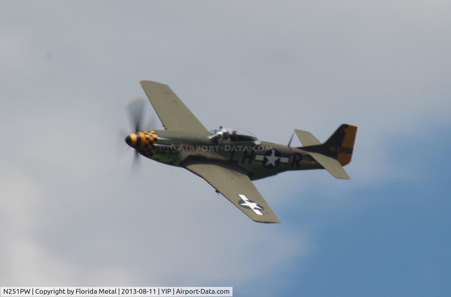 N251PW, 1944 North American P-51D Mustang C/N 122-31945, Baby Duck