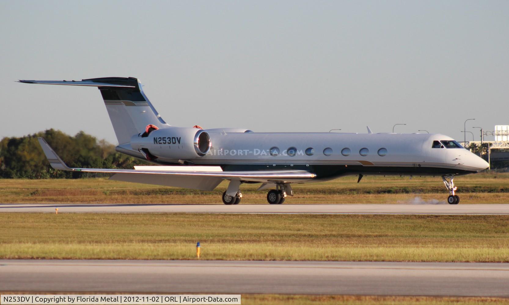 N253DV, Gulfstream Aerospace GV-SP (G550) C/N 5257, Gulfstream G550