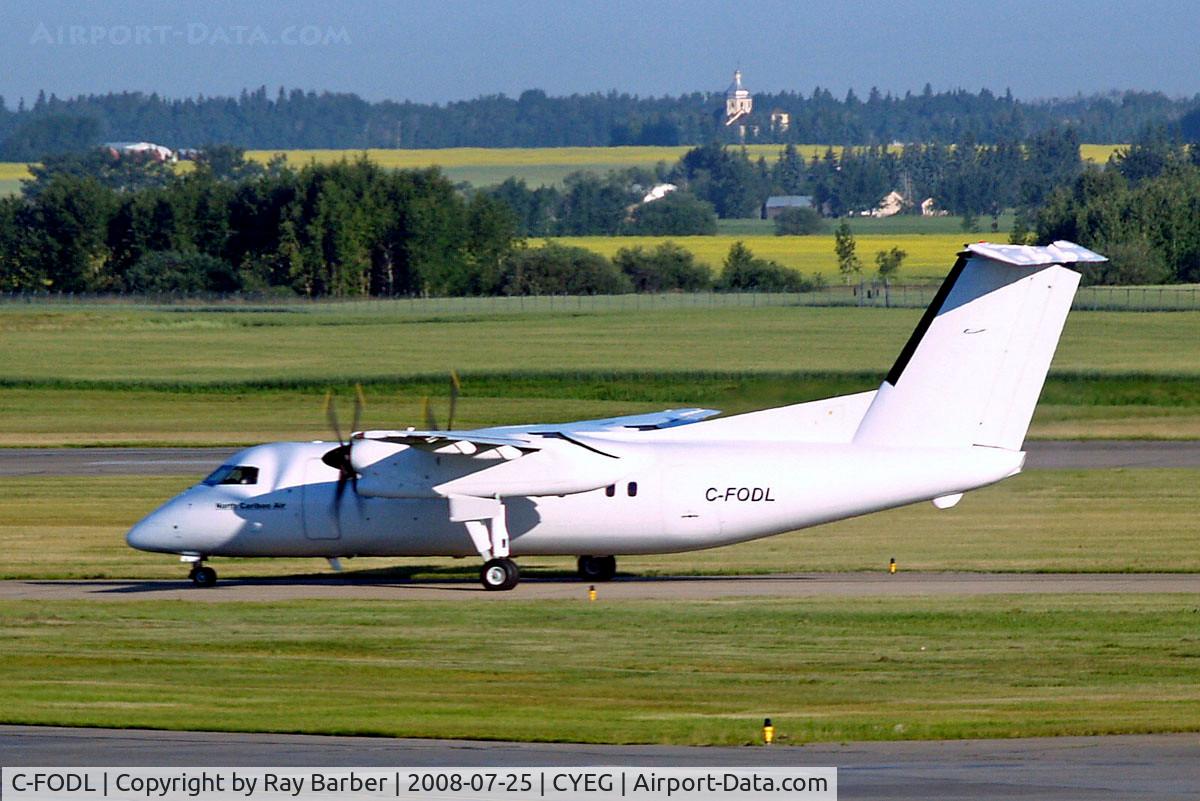 C-FODL, 1991 De Havilland Canada DHC-8-106 Dash 8 C/N 294, De Havilland Canada DHC-8-106 Dash 8 294] (North Cariboo Flying Service) Edmonton-International~C 25/07/2008