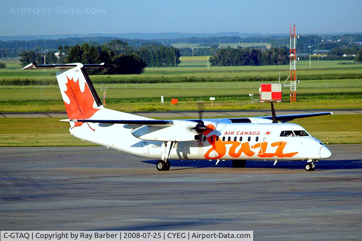 C-GTAQ, 1989 De Havilland Canada DHC-8-301 Dash 8 C/N 180, De Havilland Canada DHC-8-301 Dash 8 [180] (Air Canada Jazz) Edmonton-International~C 25/07/2008