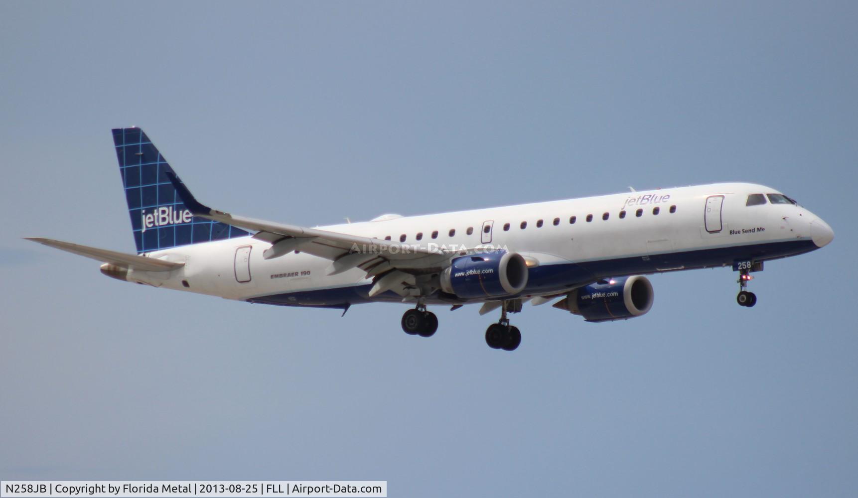 N258JB, 2006 Embraer 190AR (ERJ-190-100IGW) C/N 19000047, Jet Blue E190
