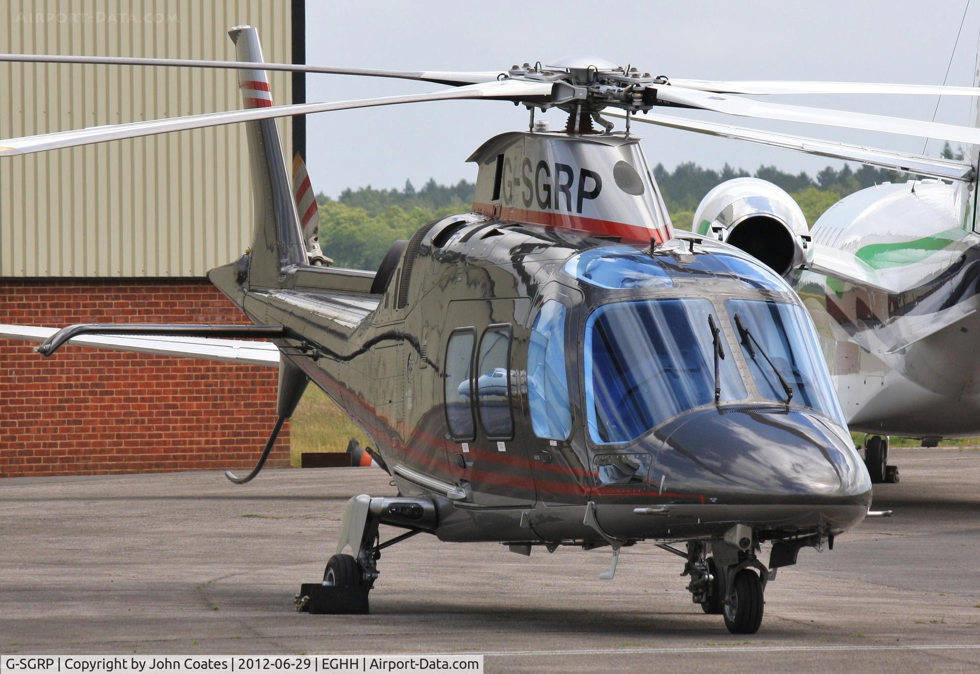 G-SGRP, 2011 AgustaWestland AW-109SP Grand New C/N 22236, At Sigs