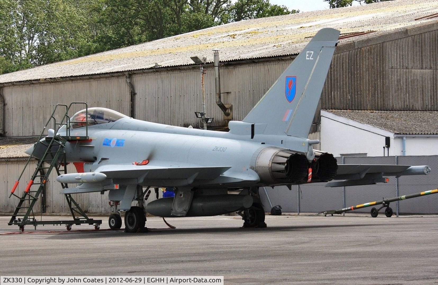 ZK330, 2011 Eurofighter EF-2000 Typhoon FGR.4 C/N BS091/340, EZ at JETS