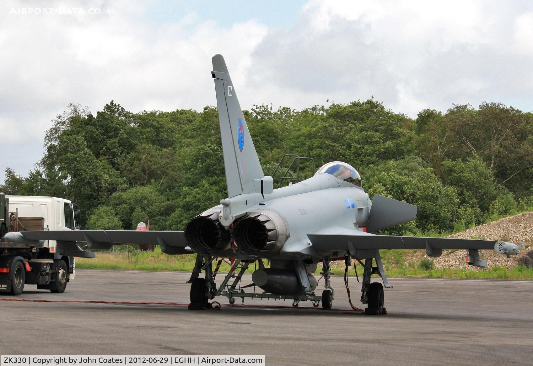 ZK330, 2011 Eurofighter EF-2000 Typhoon FGR.4 C/N BS091/340, EZ at JETS