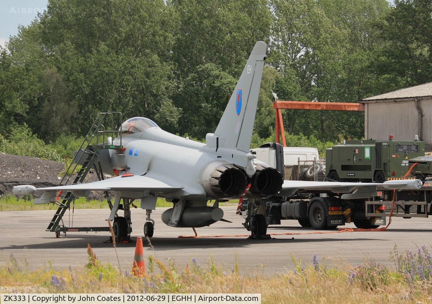 ZK333, 2012 Eurofighter EF-2000 Typhoon FGR4 C/N BS094, EH at JETS