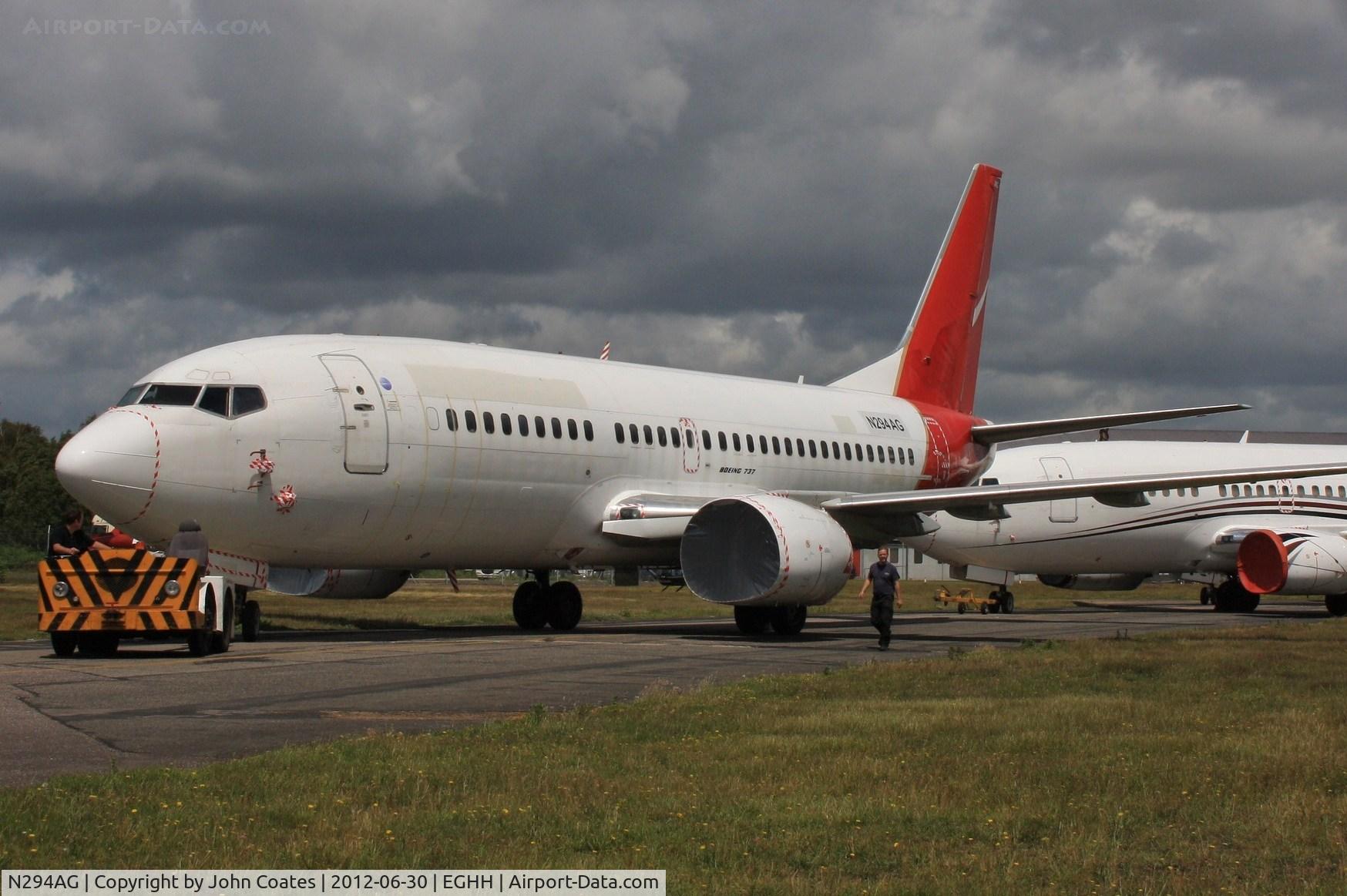 N294AG, Boeing 737-376 C/N 24296, At European