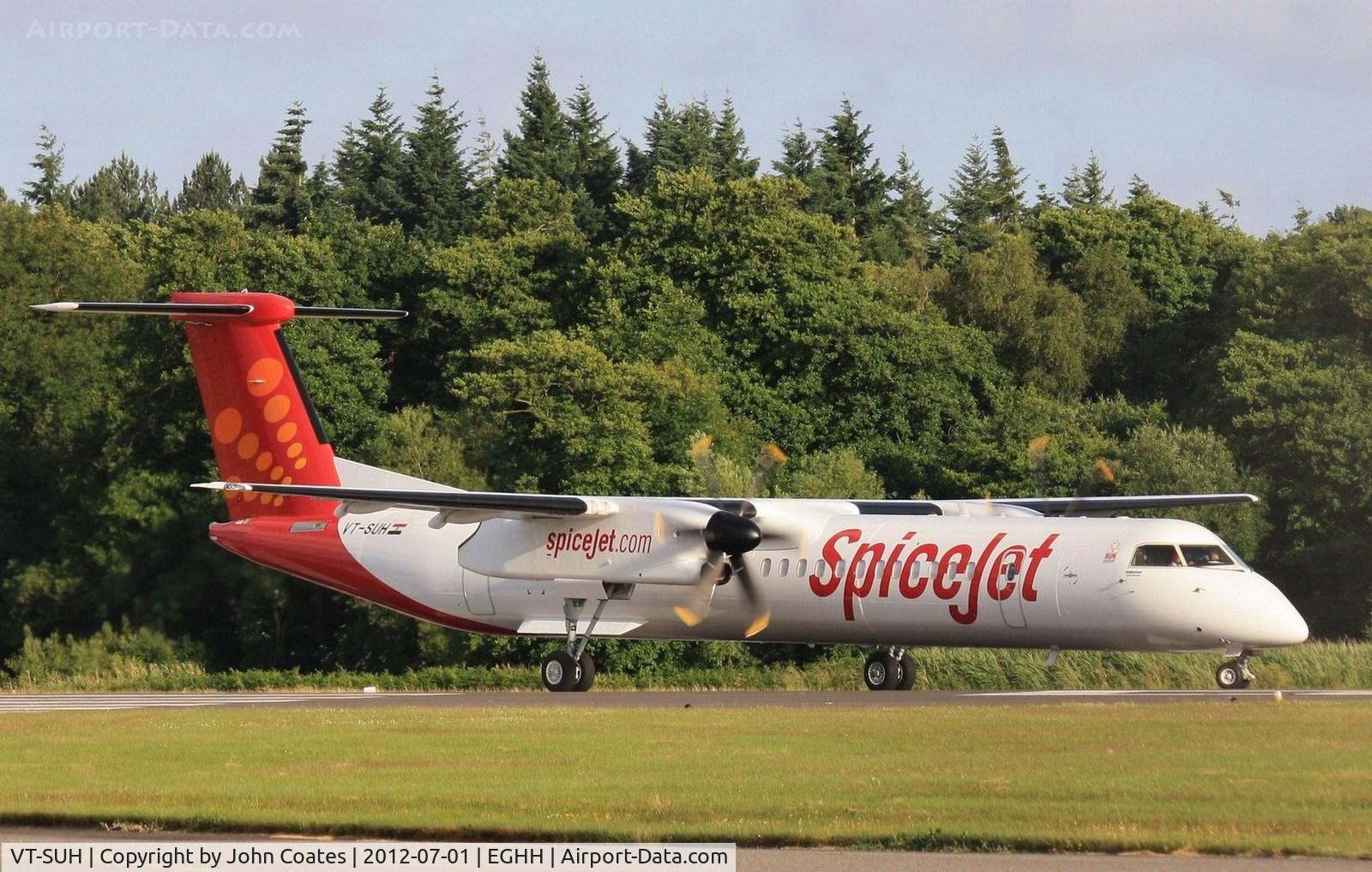 VT-SUH, 2012 De Havilland Canada DHC-8-402Q Dash 8 Dash 8 C/N 4389, Departing to Malta on next stage of delivery to India