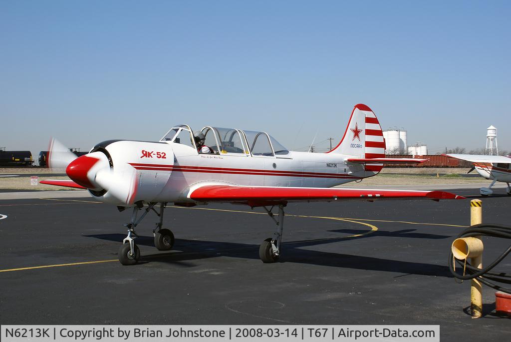 N6213K, 1987 Yakovlev Yak-52 C/N 878113, N6213K Yak 52  1 T67 14.3.08