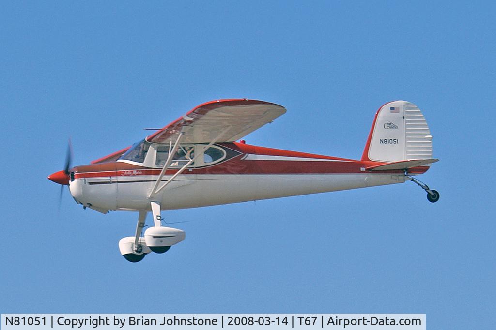 N81051, 1946 Cessna 140 C/N 10341, N81051 Cessna 140  2 T67 14.3.08