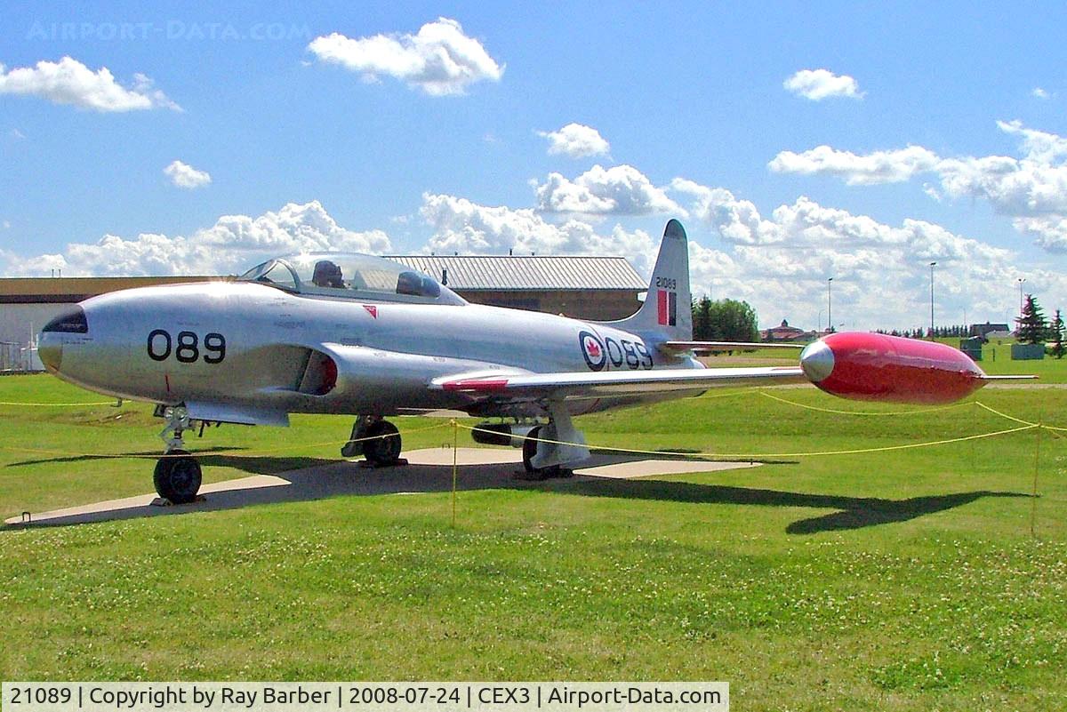 21089, Canadair T-33AN Silver Star 3 C/N T33-89, Canadair T-33AN Silver Star 3 [T33-089] (Royal Canadian Air Force) Wetaskiwin Regional Airport~C 23/07/2008
