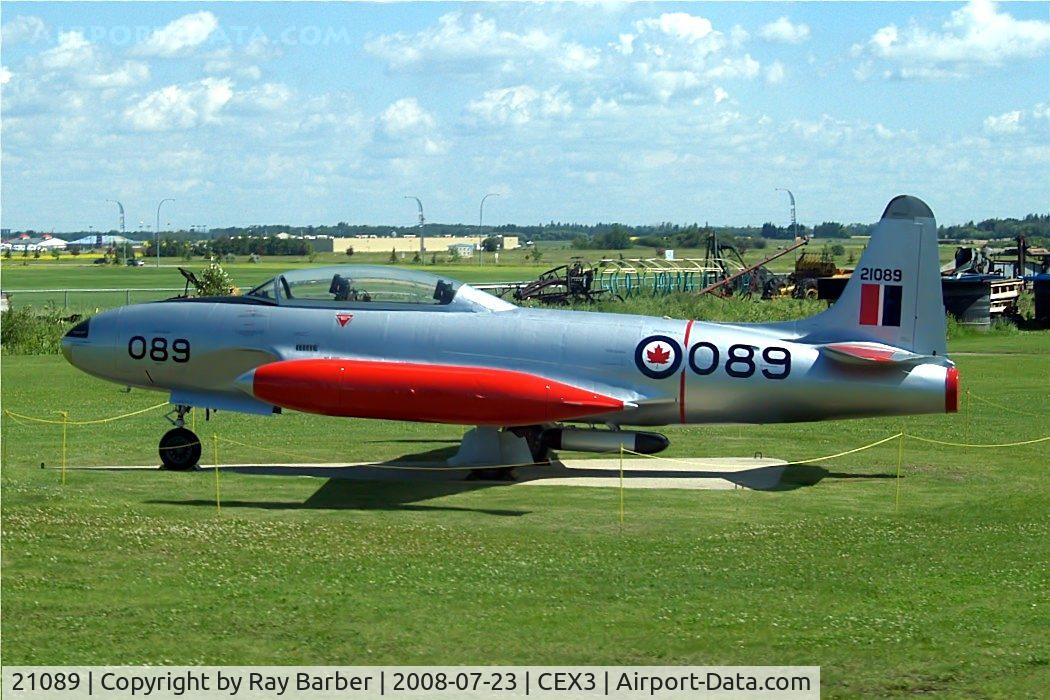 21089, Canadair T-33AN Silver Star 3 C/N T33-89, Canadair T-33AN Silver Star 3 [T33-089] (Royal Canadian Air Force) Wetaskiwin Regional Airport~C 23/07/2008