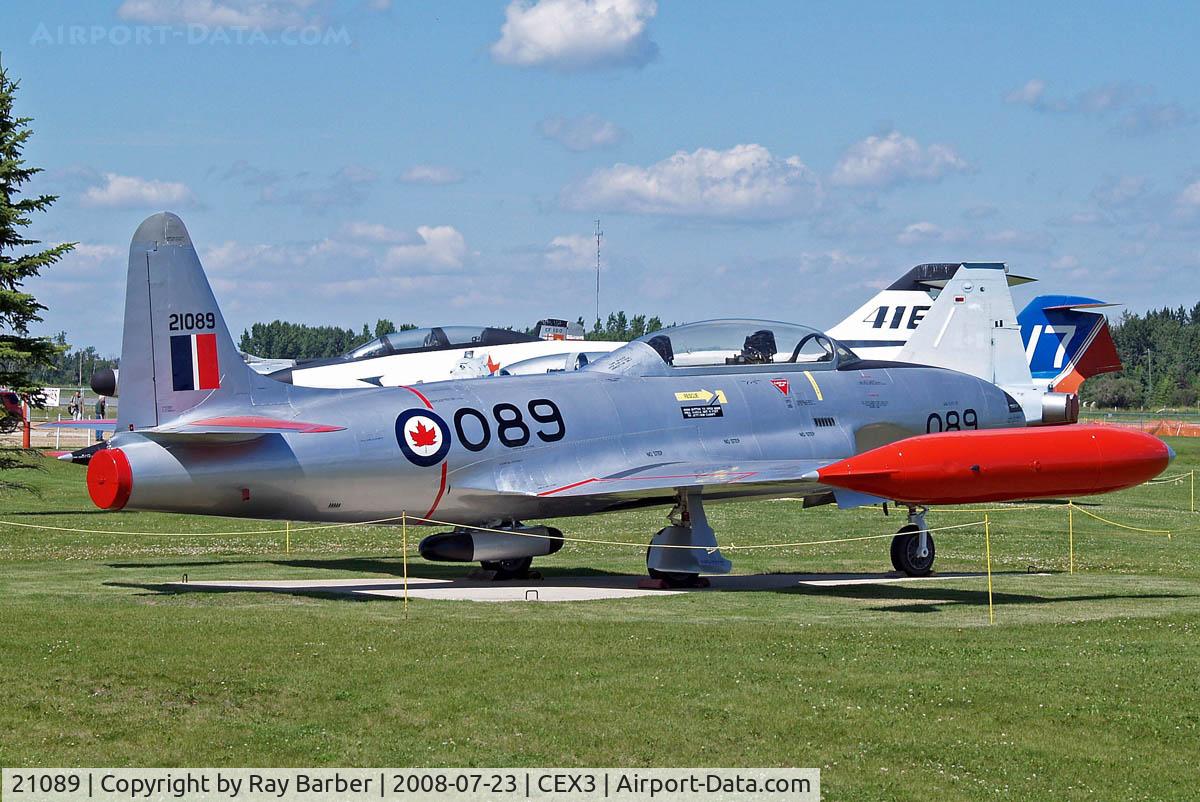 21089, Canadair T-33AN Silver Star 3 C/N T33-89, Canadair T-33AN Silver Star 3 [T33-089] (Royal Canadian Air Force) Wetaskiwin Regional Airport~C 23/07/2008