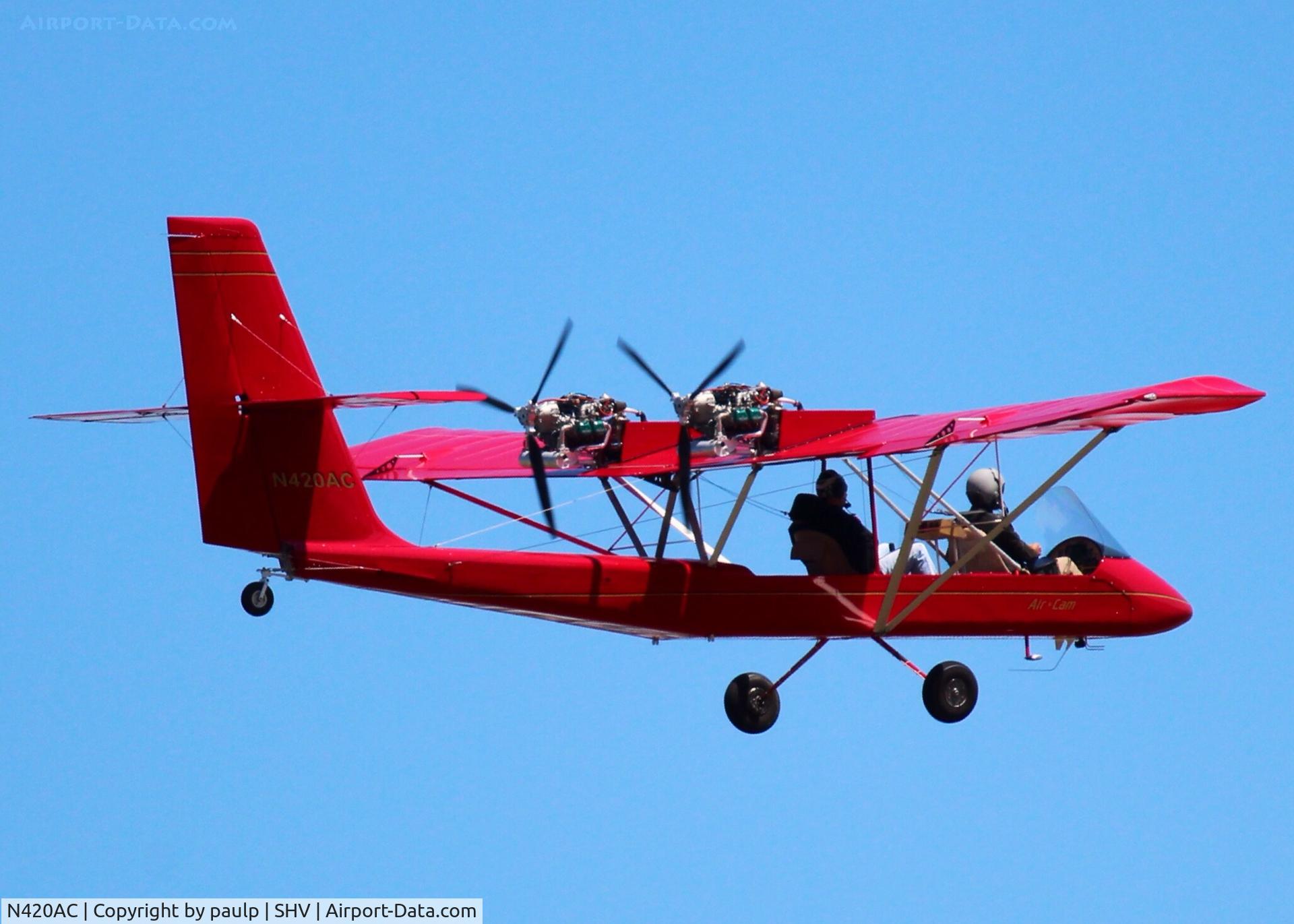 N420AC, Lockwood Air Cam C/N AC174, Lockwood Air Cam - Shreveport Regional