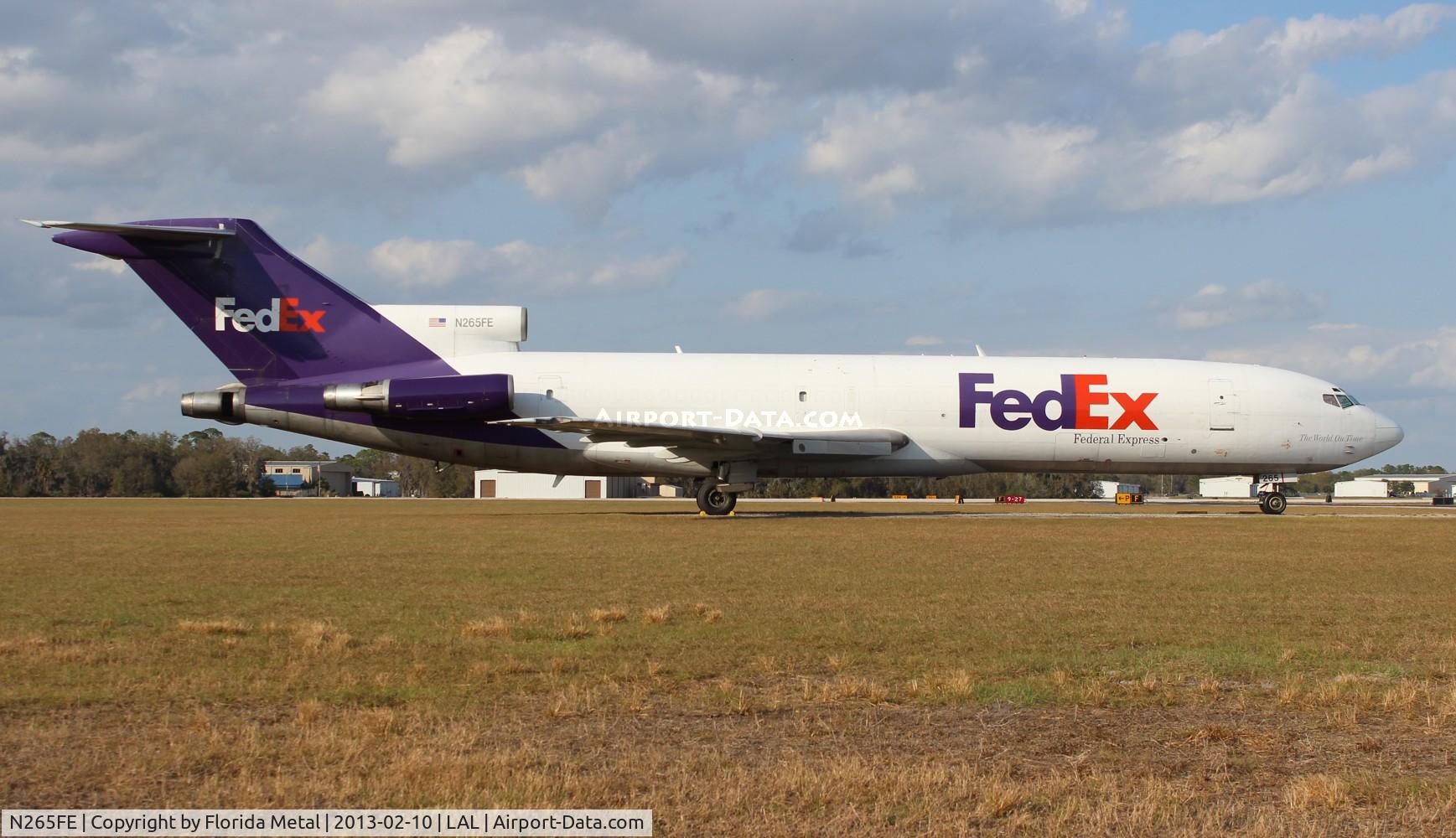N265FE, 1979 Boeing 727-233F C/N 21671, Fed Ex 727-200