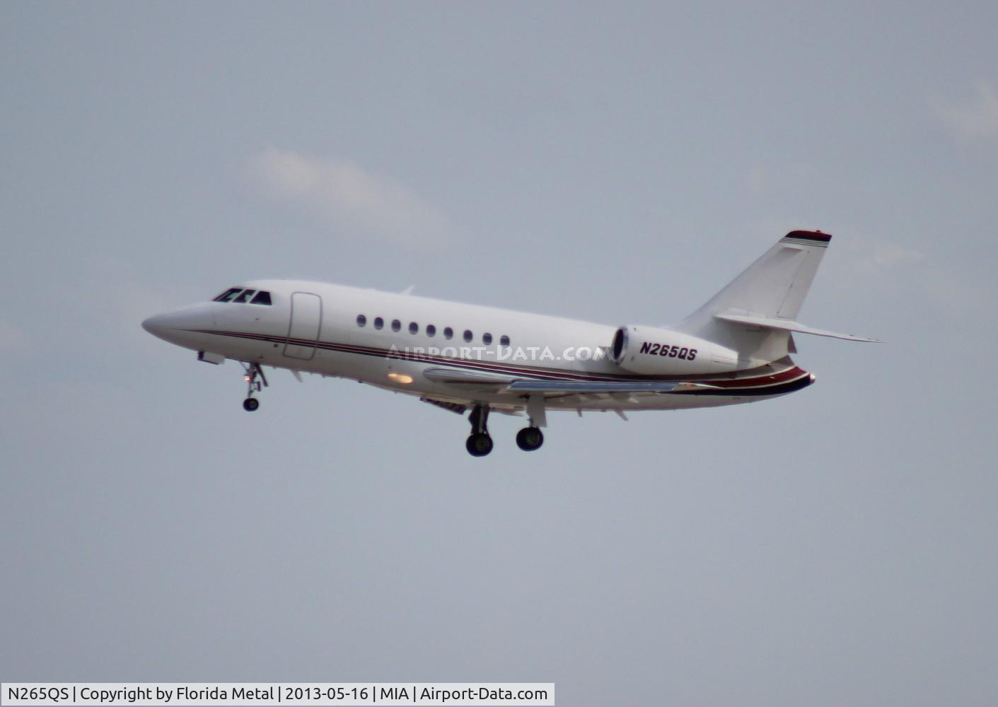 N265QS, 2001 Dassault Falcon 2000 C/N 165, Net Jets Falcon 2000