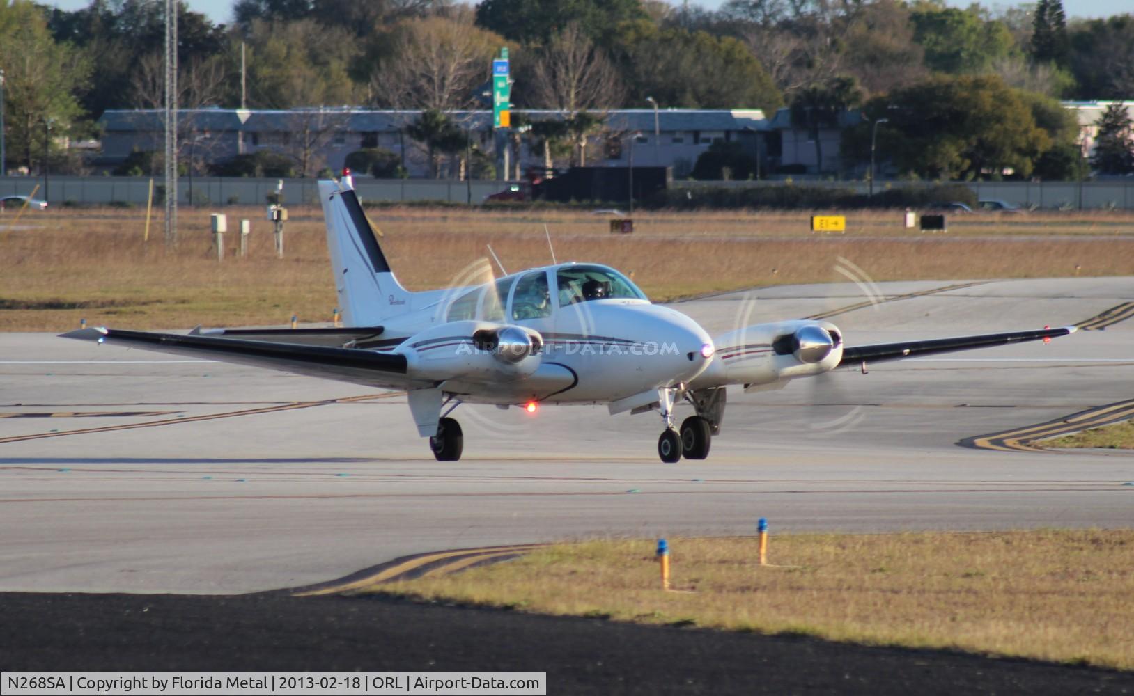 N268SA, 1963 Beech 95-B55 (T42A) Baron C/N TC-554, Beech 55