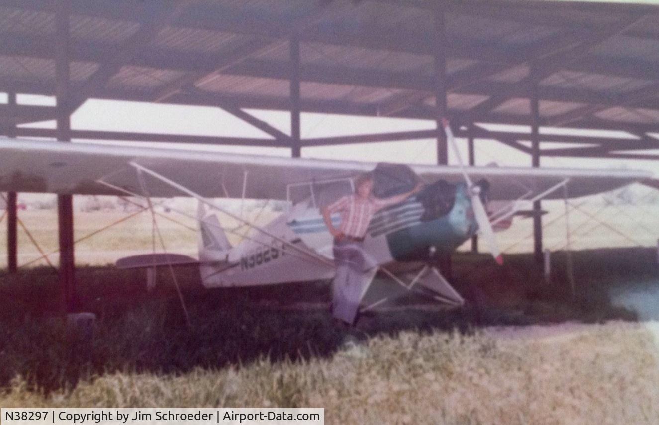 N38297, 1941 Piper J5A Cub Cruiser C/N 5-936, Sold in Marion, Iowa around 1982.