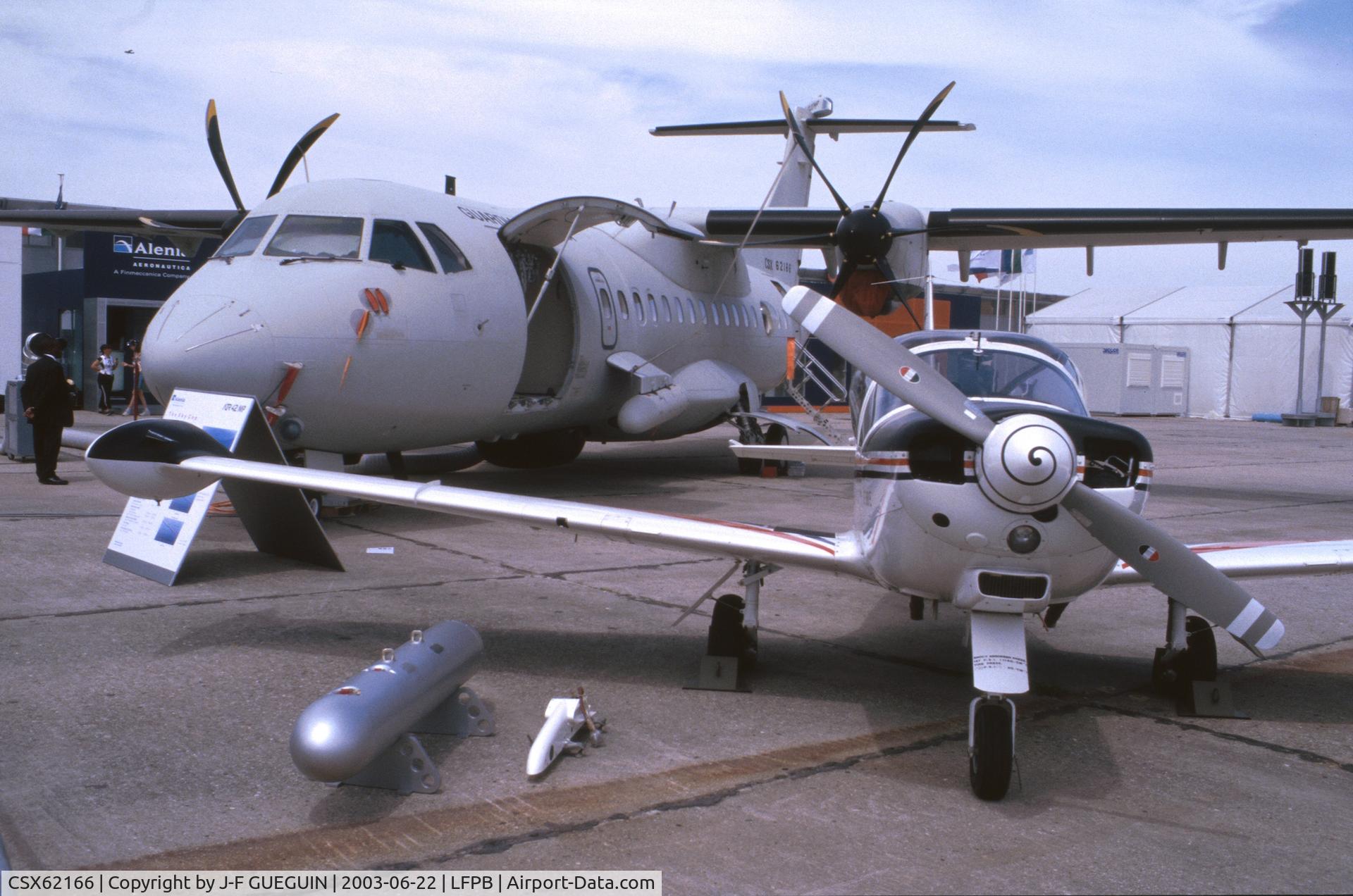 CSX62166, 1997 ATR 42-400MP Surveyor C/N 502, On display at 2003 Paris-Le Bourget airshow.