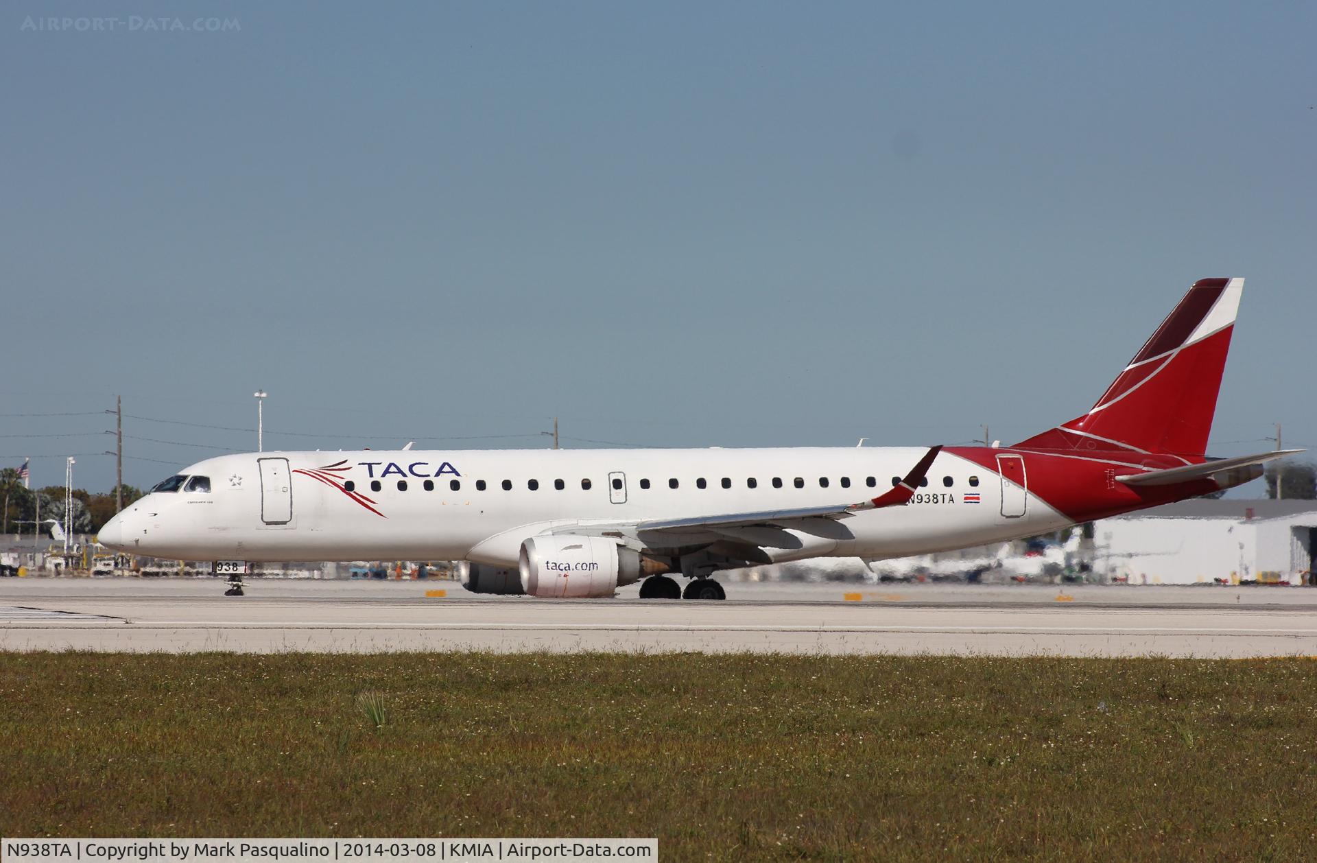 N938TA, Embraer ERJ-190-100 IGW 190AR C/N 19000228, ERJ-190-100 IGW