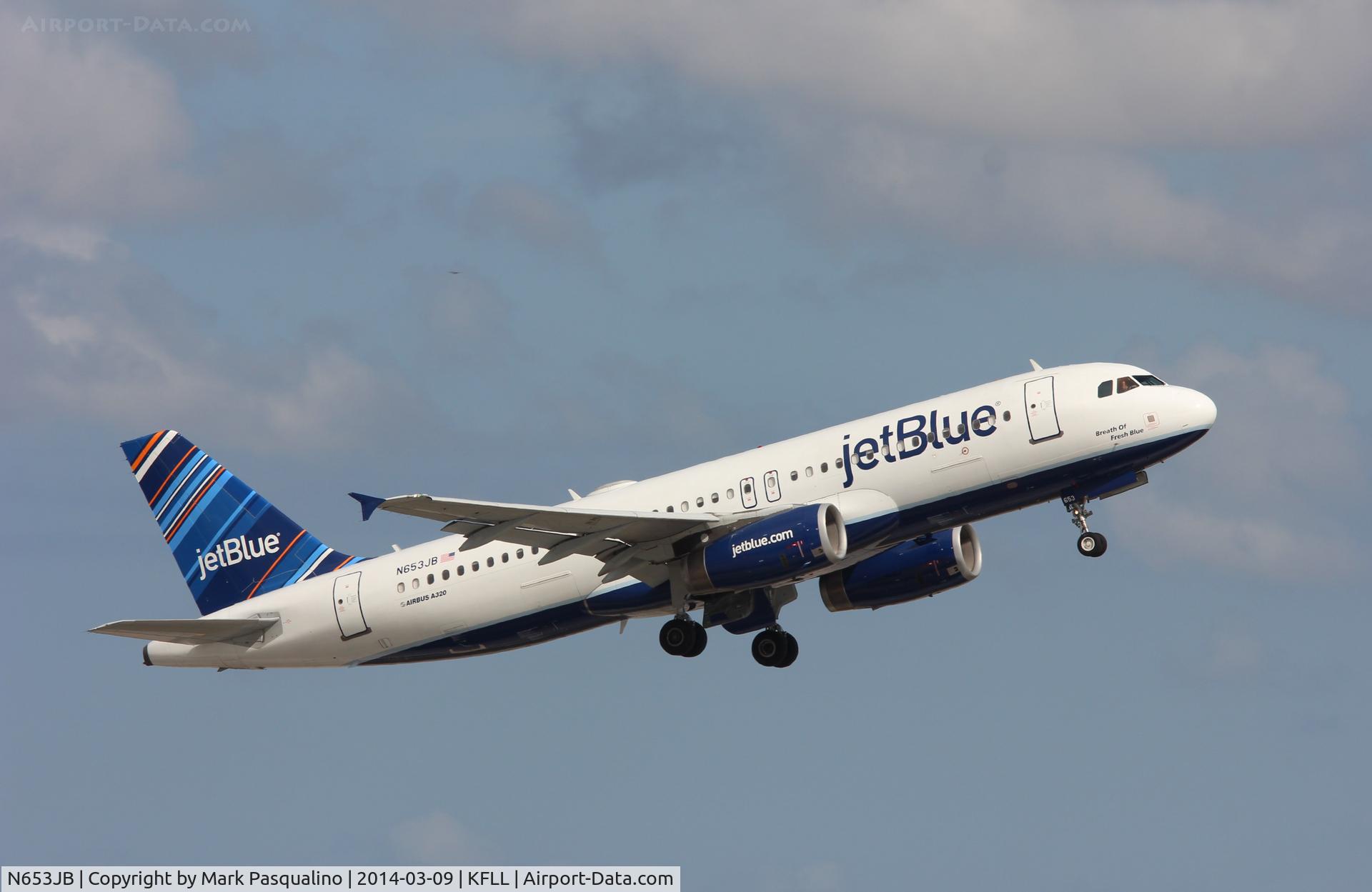 N653JB, 2007 Airbus A320-232 C/N 3039, Airbus A320