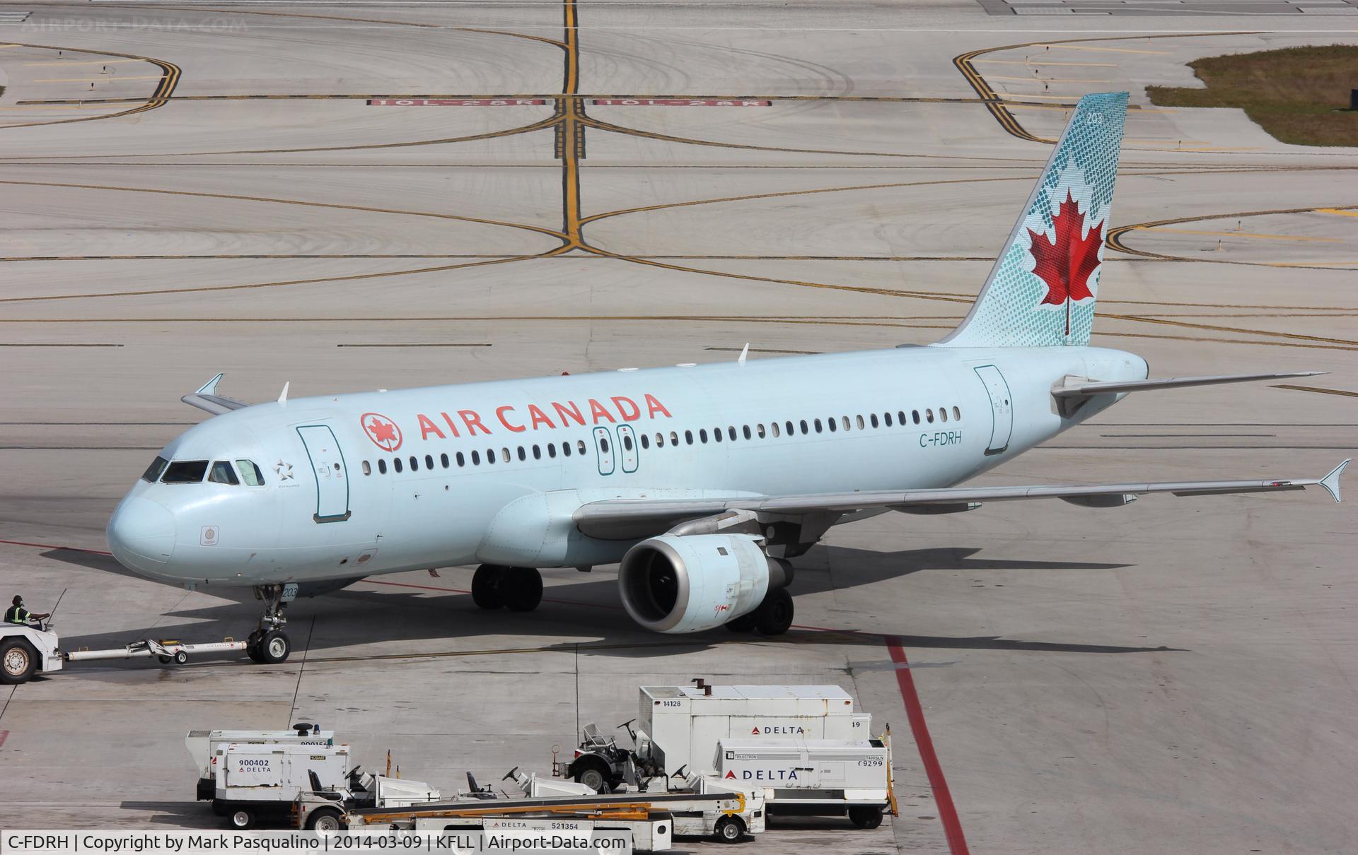 C-FDRH, 1989 Airbus A320-211 C/N 073, Airbus A320