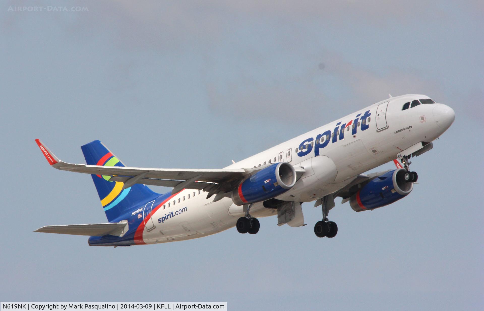 N619NK, 2013 Airbus A320-232 C/N 5517, Airbus A320