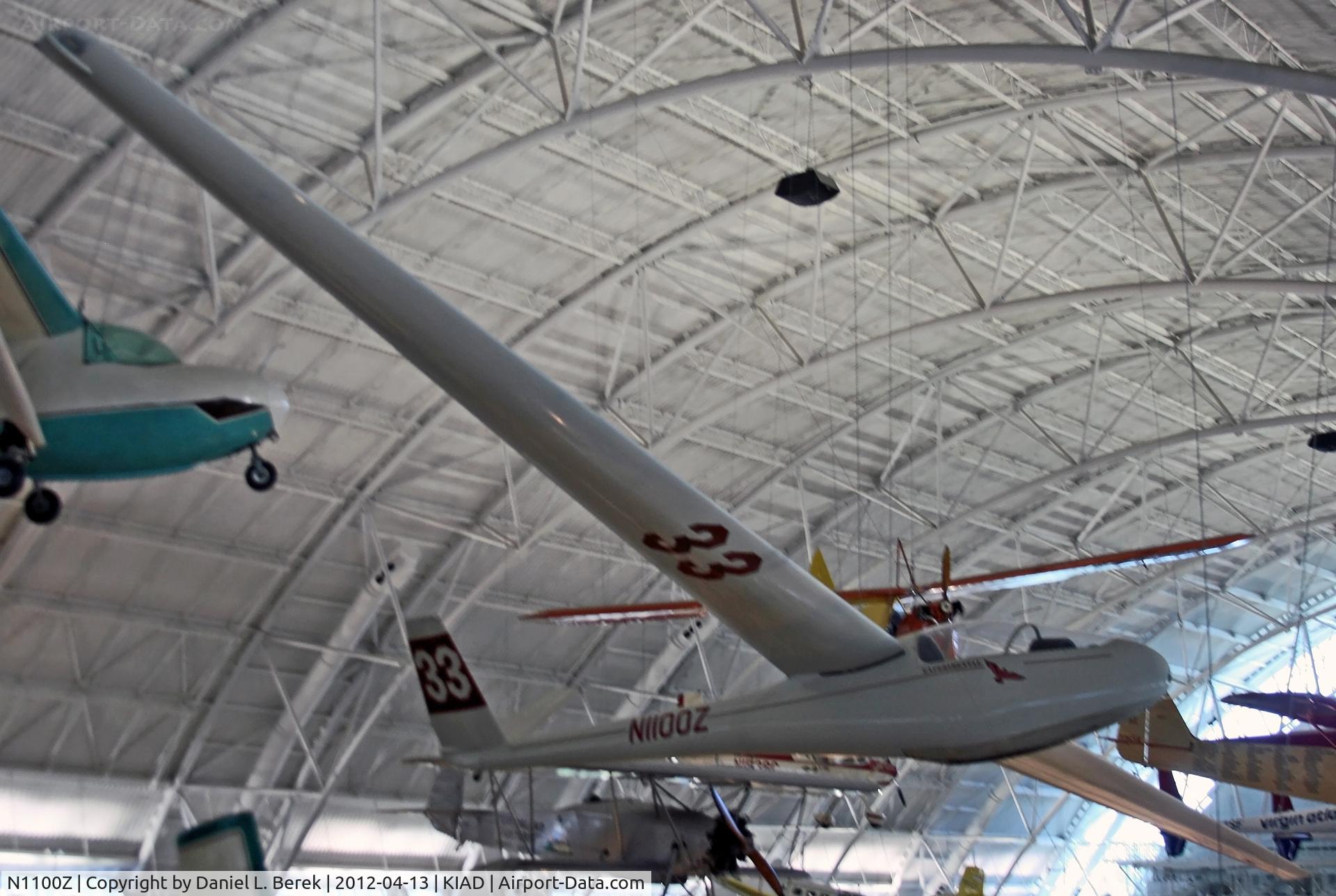 N1100Z, 1963 Arlington Sisu 1A C/N Not found N1100Z, Alvin H. Parker flew nonstop from his hometown, Odessa, TX, to Washington, DC, establishing an important speed- distance record for sailplanes in 1964.