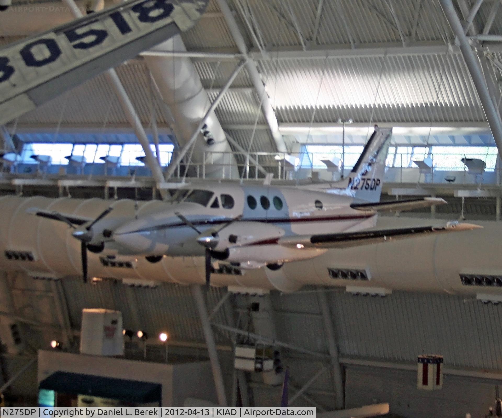 N275DP, 1965 Beech 65-90 King Air C/N LJ-34, The Beech 65-90 King Air is one of the most popular twin-engine turboprop aircraft.  This example was built circa 1965.