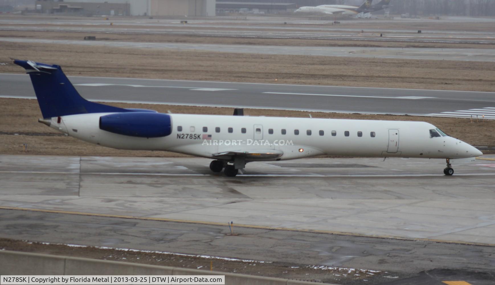N278SK, 2001 Embraer EMB-145LR C/N 145370, Delta Connection E145LR