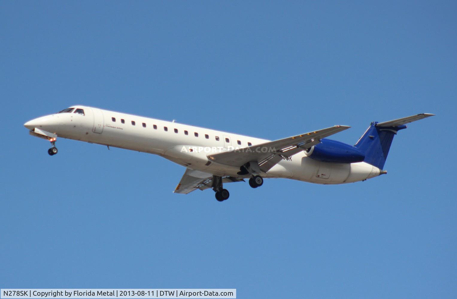 N278SK, 2001 Embraer EMB-145LR C/N 145370, Delta Connection E145LR