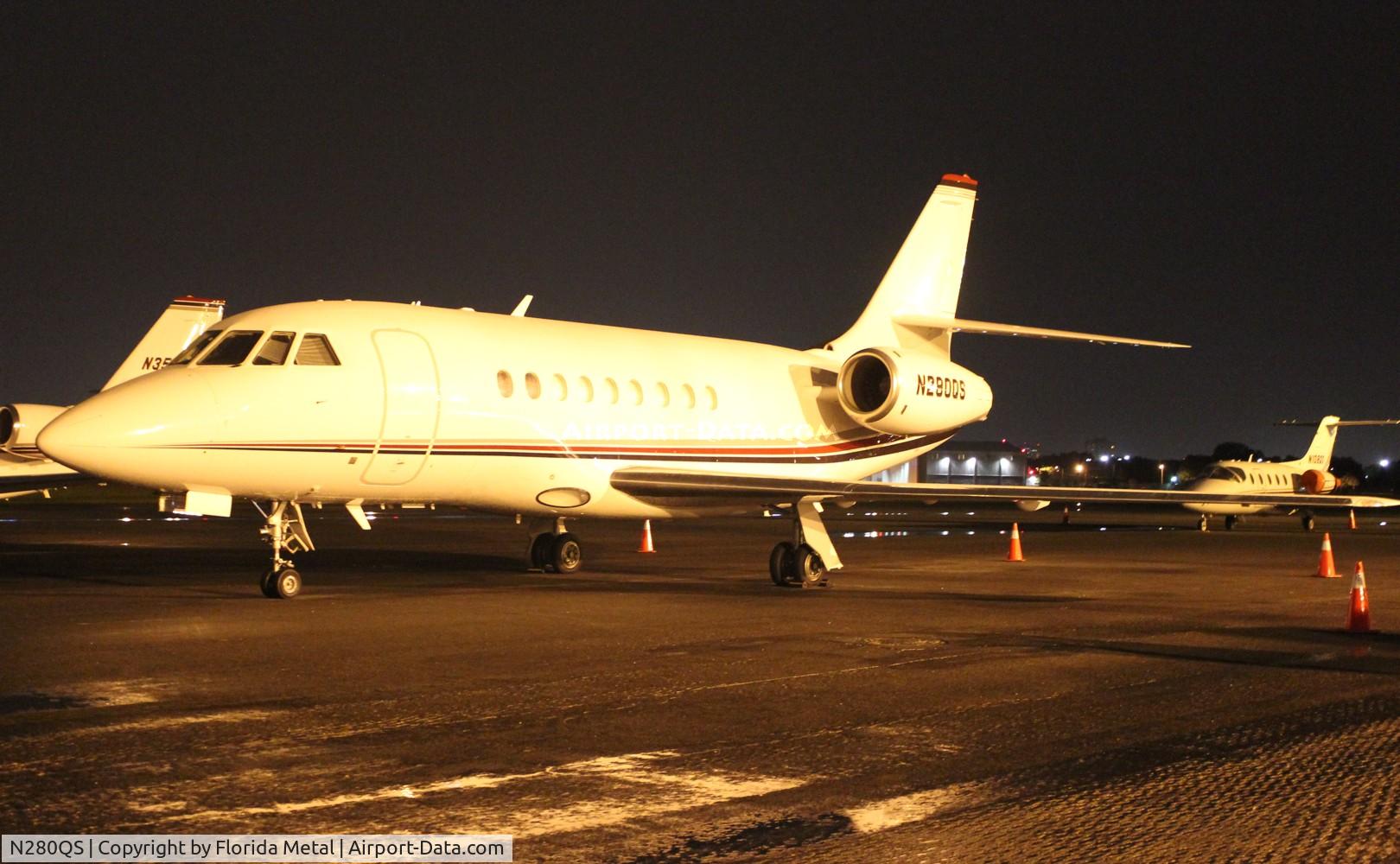 N280QS, 2002 Dassault Falcon 2000 C/N 181, Net Jets Falcon 2000