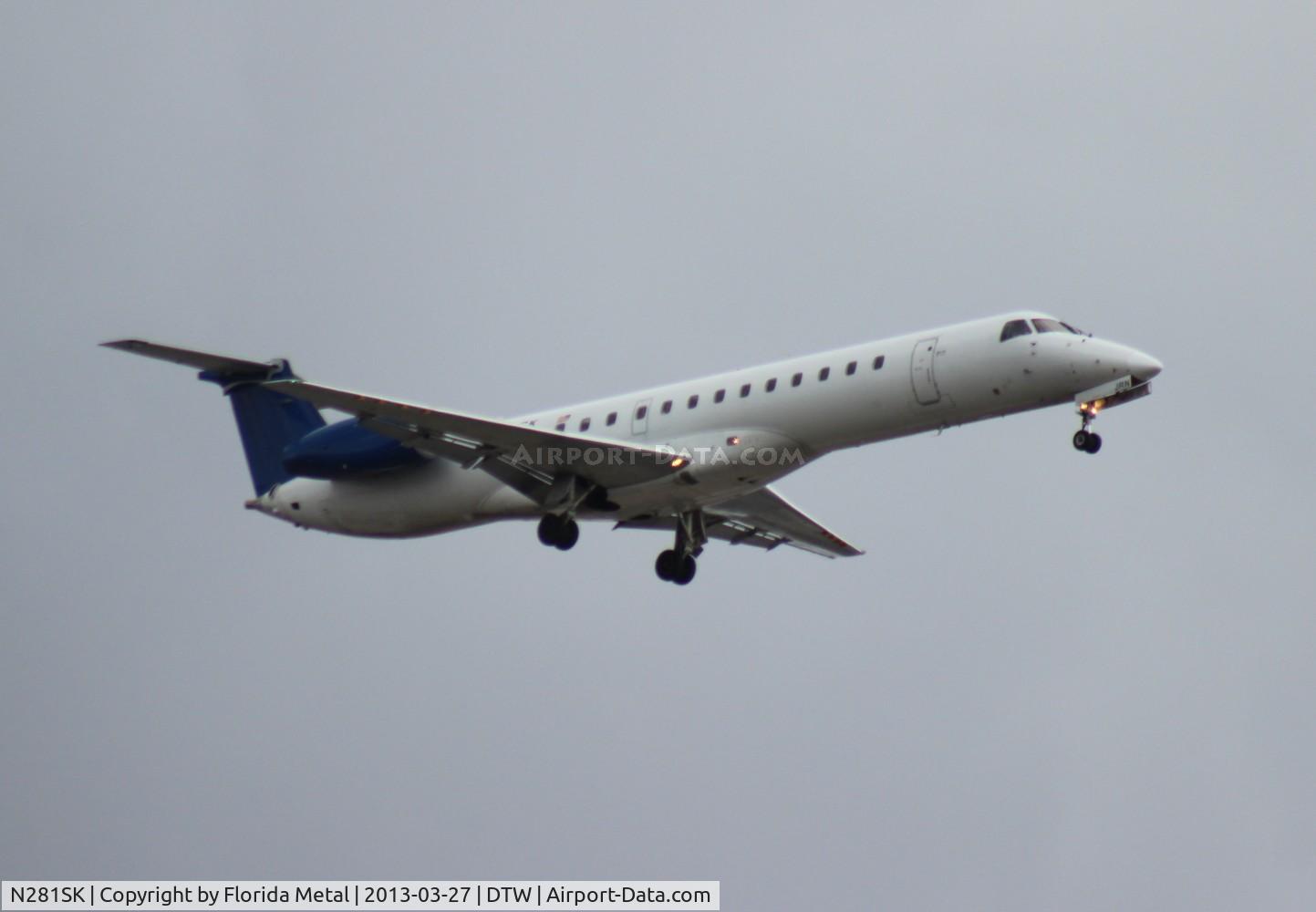 N281SK, 2001 Embraer ERJ-145LR (EMB-145LR) C/N 145391, Delta Connection E145LR