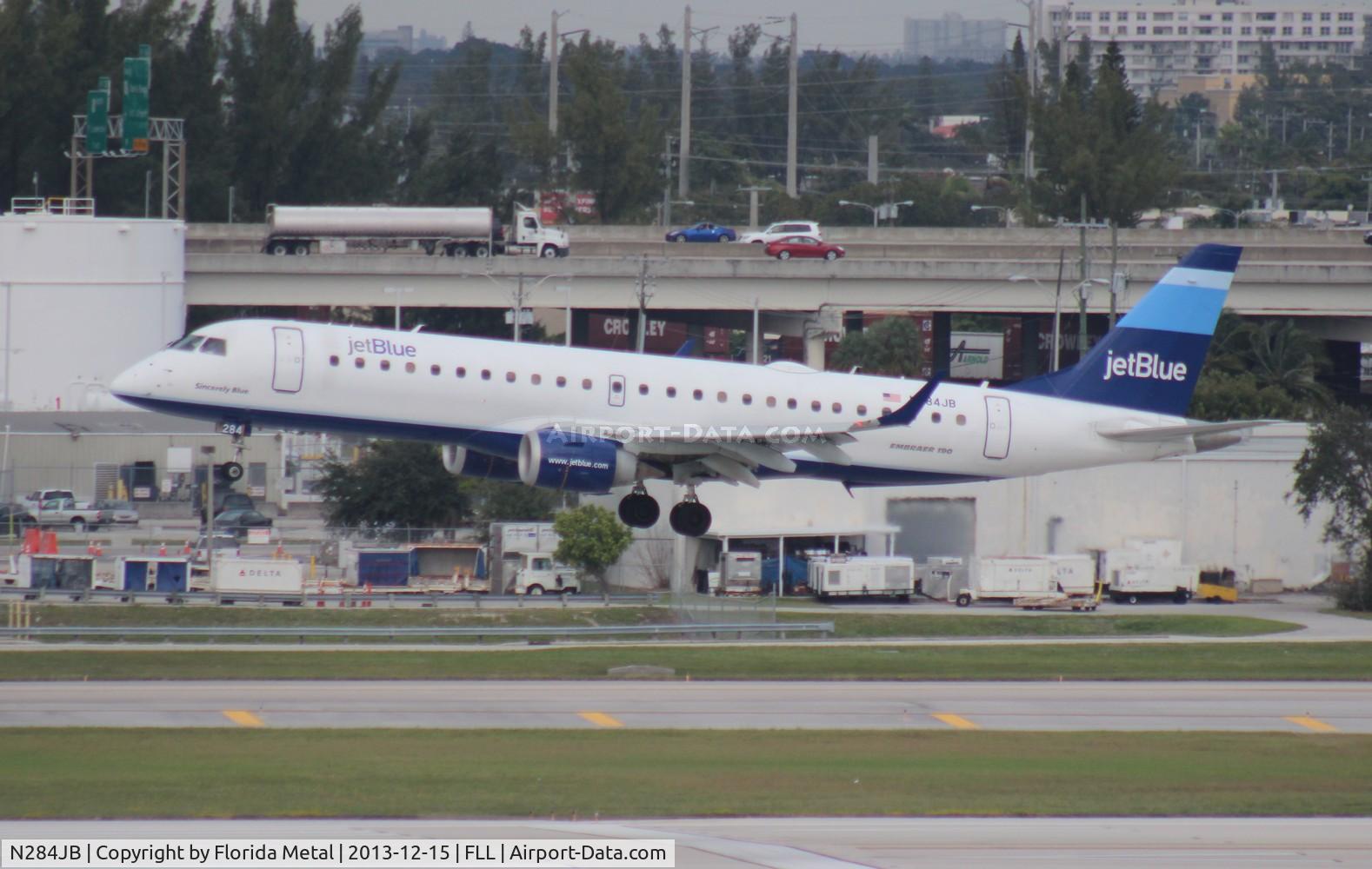 N284JB, 2008 Embraer 190AR (ERJ-190-100IGW) C/N 19000144, Jet Blue E190
