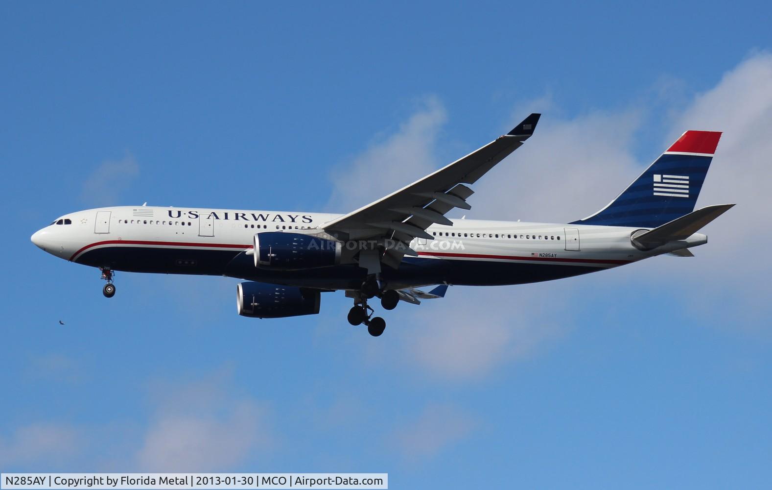 N285AY, 2010 Airbus A330-243 C/N 1100, USAirways A330-200