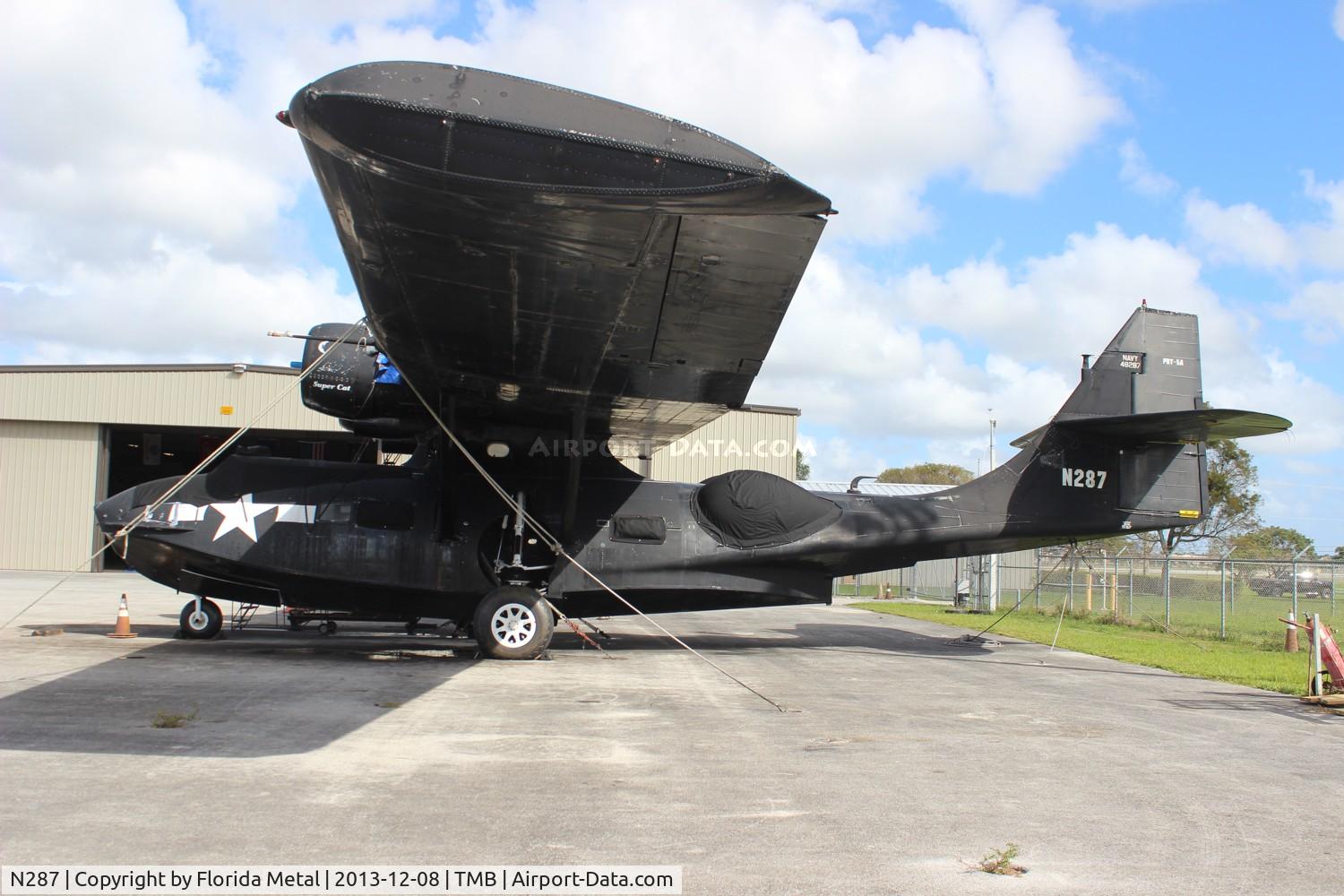 N287, 1943 Consolidated Vultee 28-5ACF C/N 1649 (USN48287), PBY Catalina