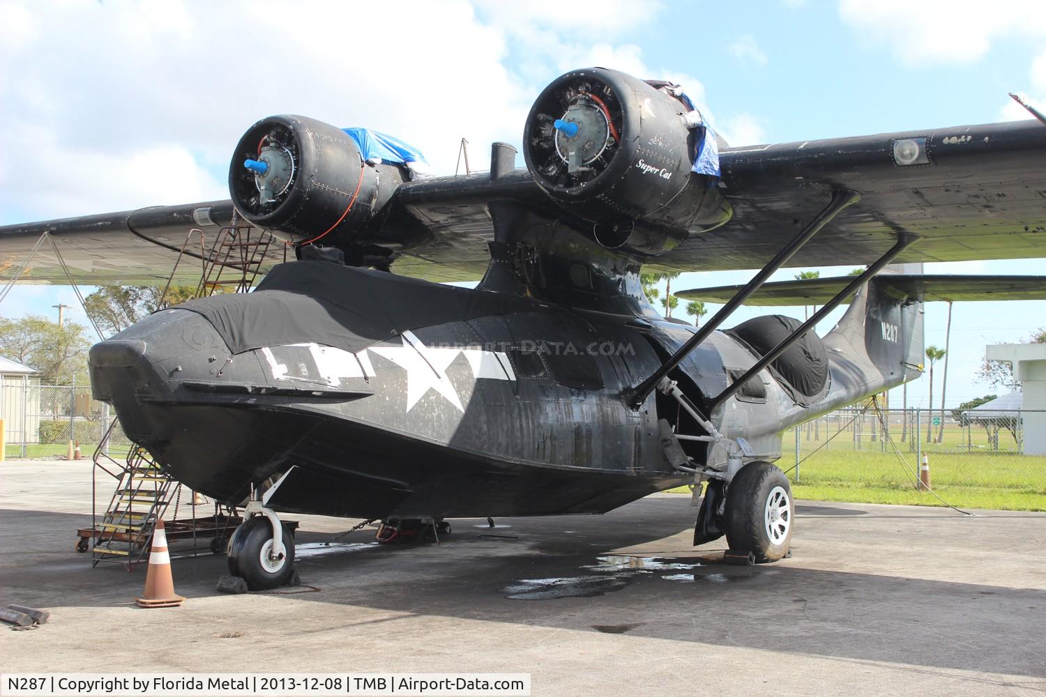 N287, 1943 Consolidated Vultee 28-5ACF C/N 1649 (USN48287), PBY Catalina