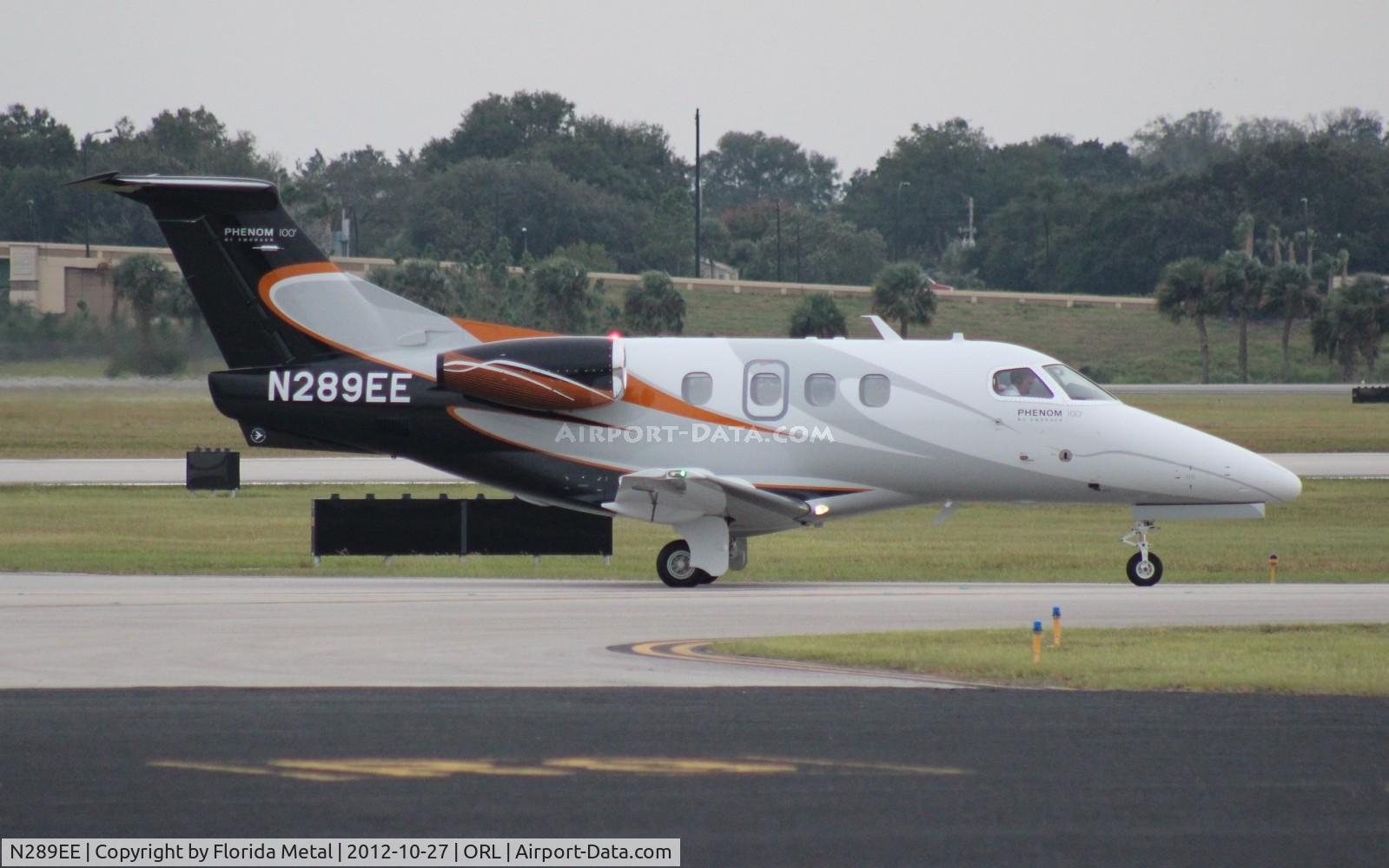 N289EE, 2012 Embraer EMB-500 Phenom 100 C/N 50000289, Phenom 100