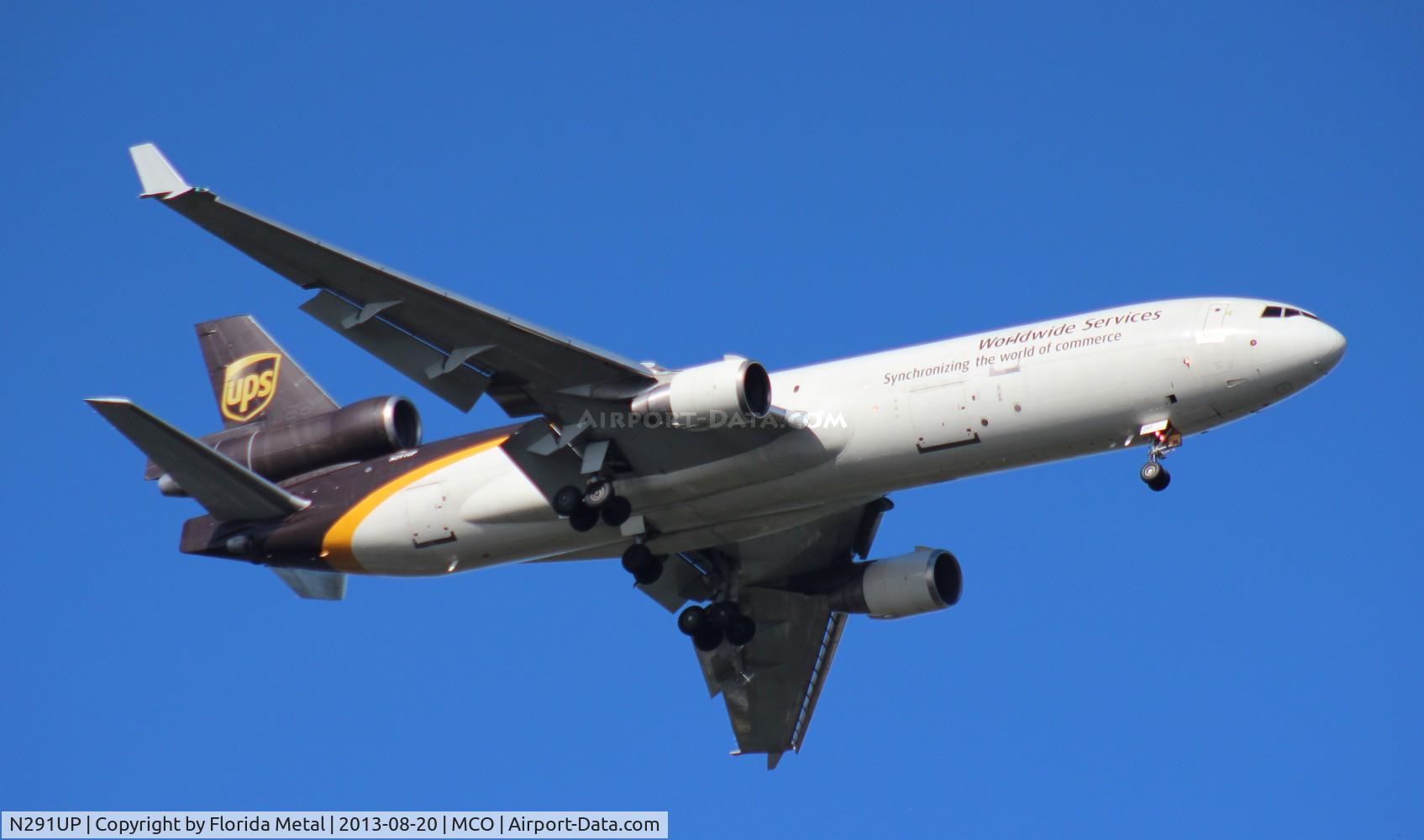 N291UP, 1992 McDonnell Douglas MD-11 C/N 48477, UPS MD-11F