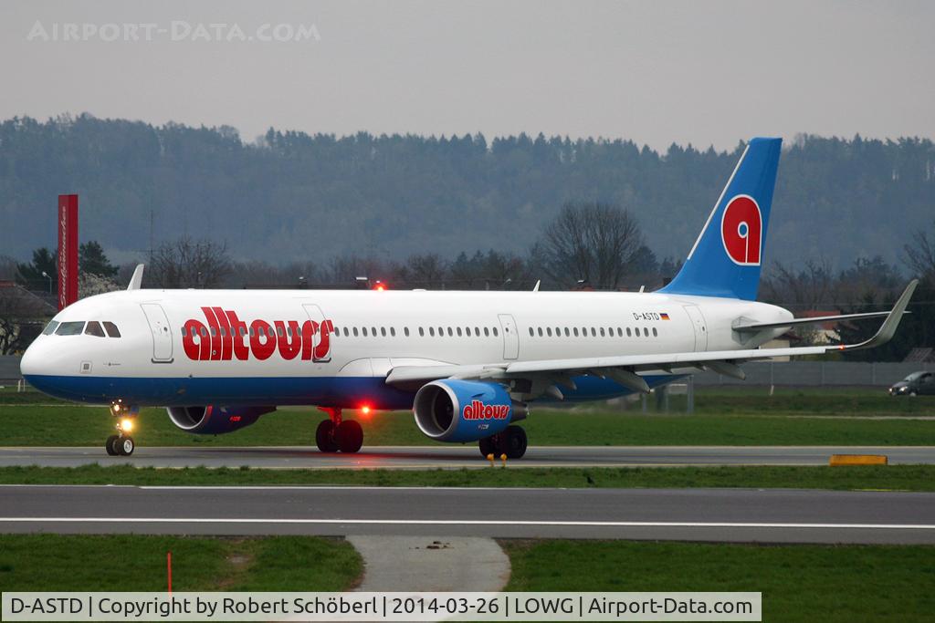 D-ASTD, 2013 Airbus A321-211 C/N 5843, D-ASTD @ LOWG