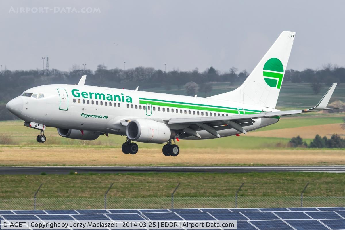 D-AGET, 1998 Boeing 737-75B C/N 28109, Boeing 737-75B