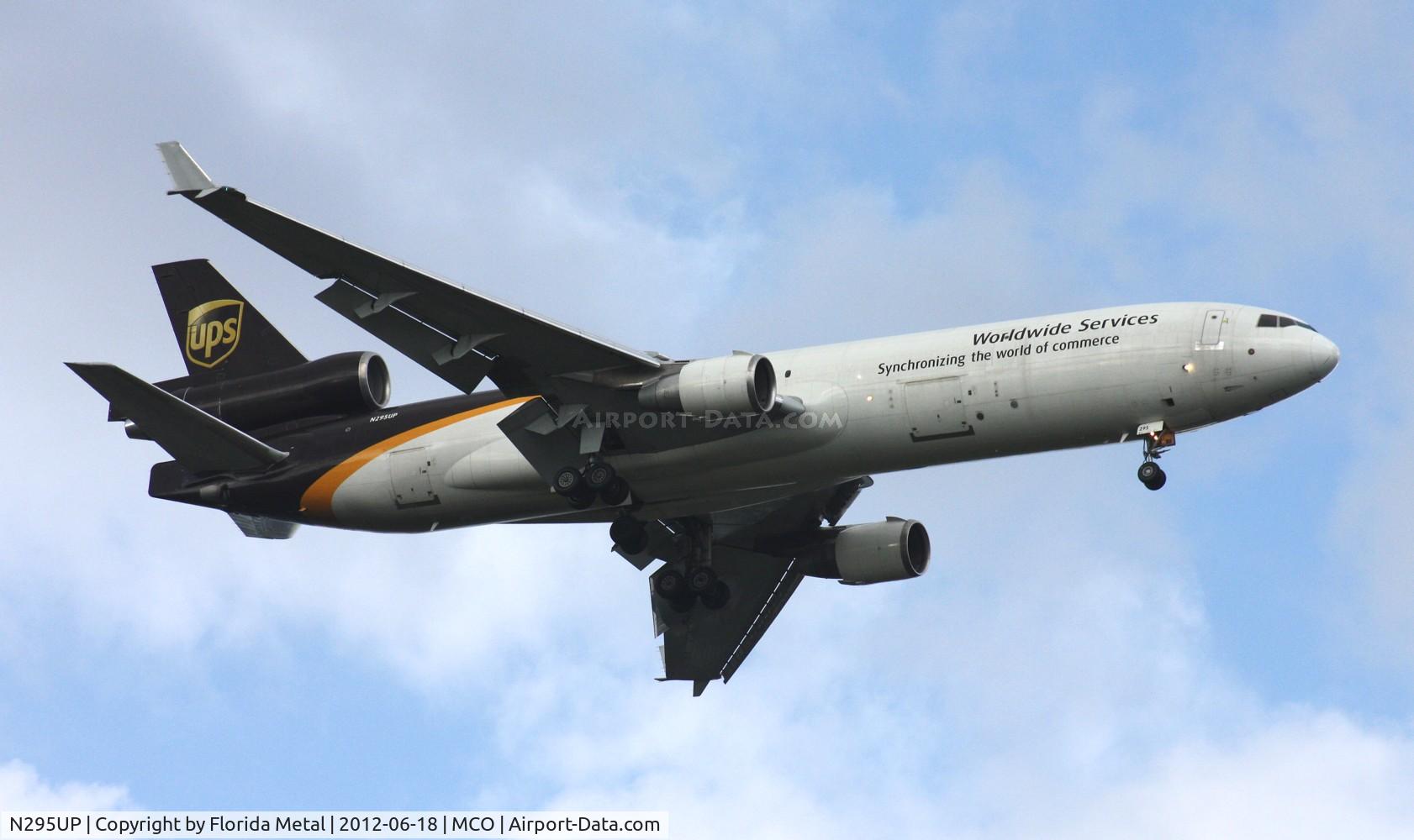 N295UP, 1992 McDonnell Douglas MD-11 C/N 48475, UPS MD-11