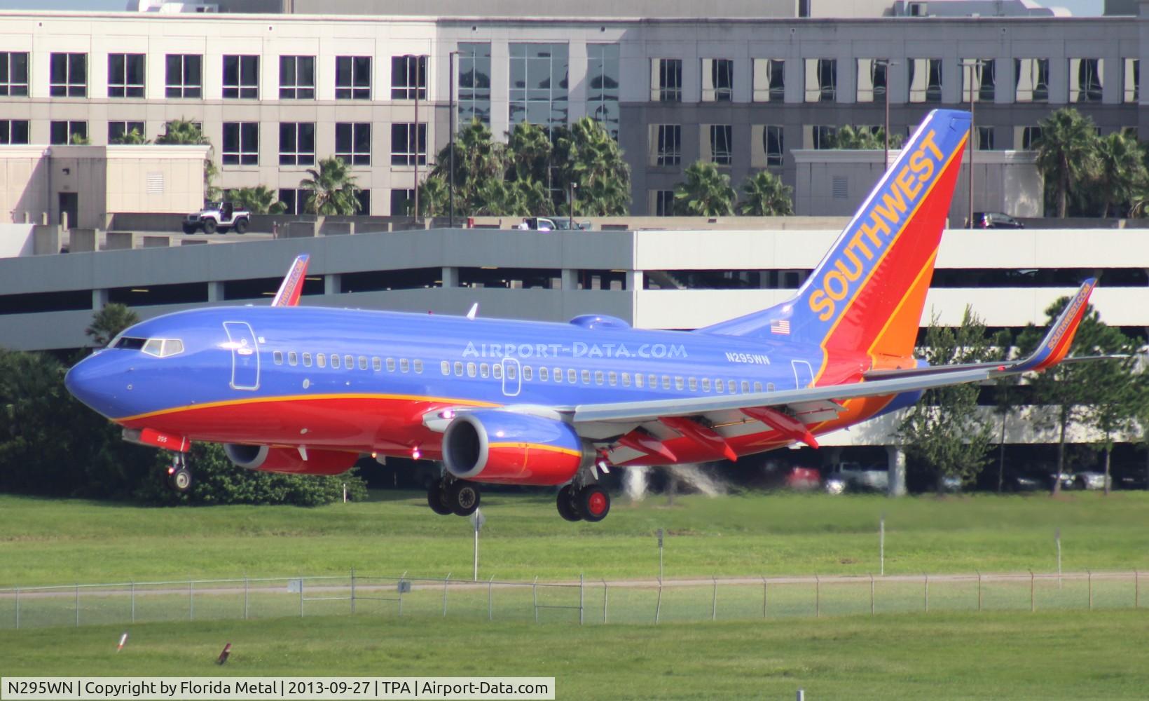 N295WN, 2007 Boeing 737-7H4 C/N 32541, Southwest 737-700