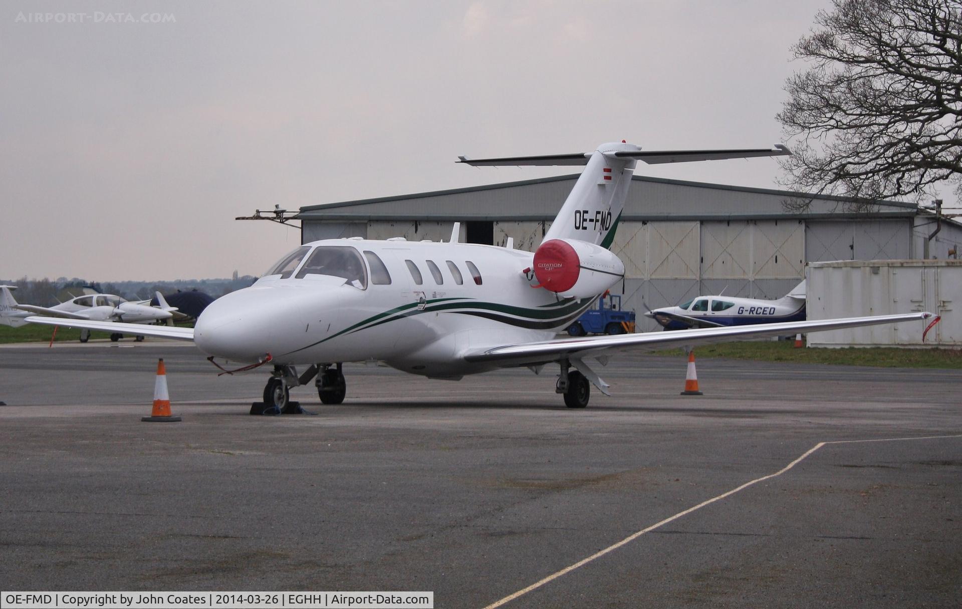OE-FMD, 2006 Cessna 525 CitationJet CJ1+ C/N 525-0614, At Sigs