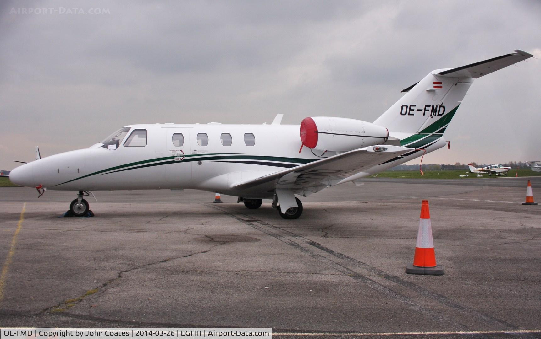 OE-FMD, 2006 Cessna 525 CitationJet CJ1+ C/N 525-0614, At Sigs