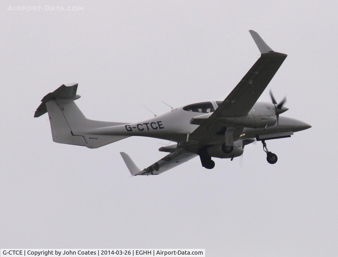 G-CTCE, 2005 Diamond DA-42 Twin Star C/N 42.043, Now minus titles etc